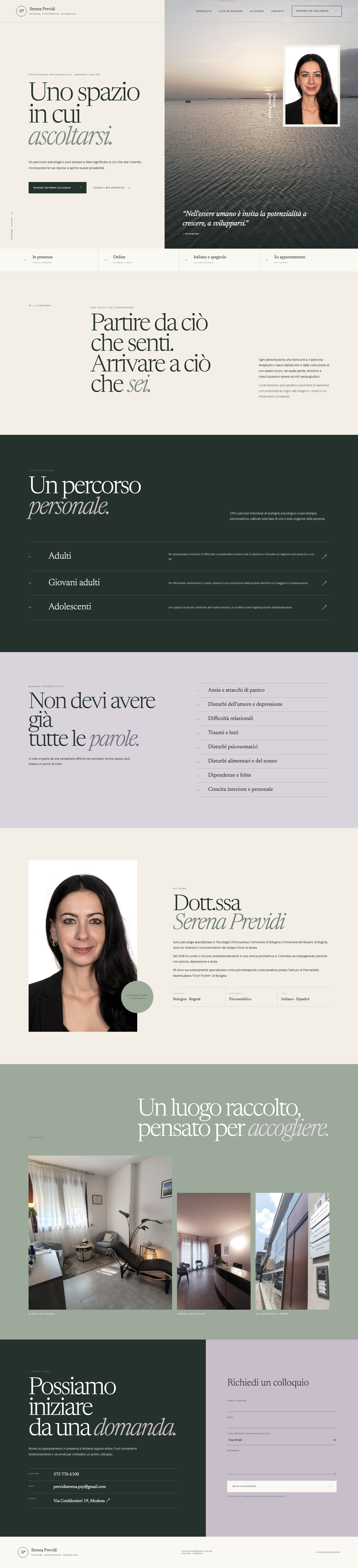 Anteprima del progetto: Serena Previdi